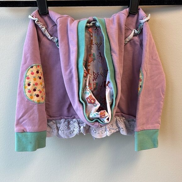 Matilda Jane hoodie sweatshirt purple 2 - Picture 5 of 8